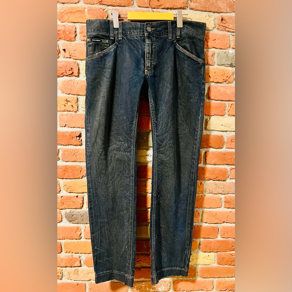 Dolce & Gabbana men Straight Jeans 52 IT = 36 us